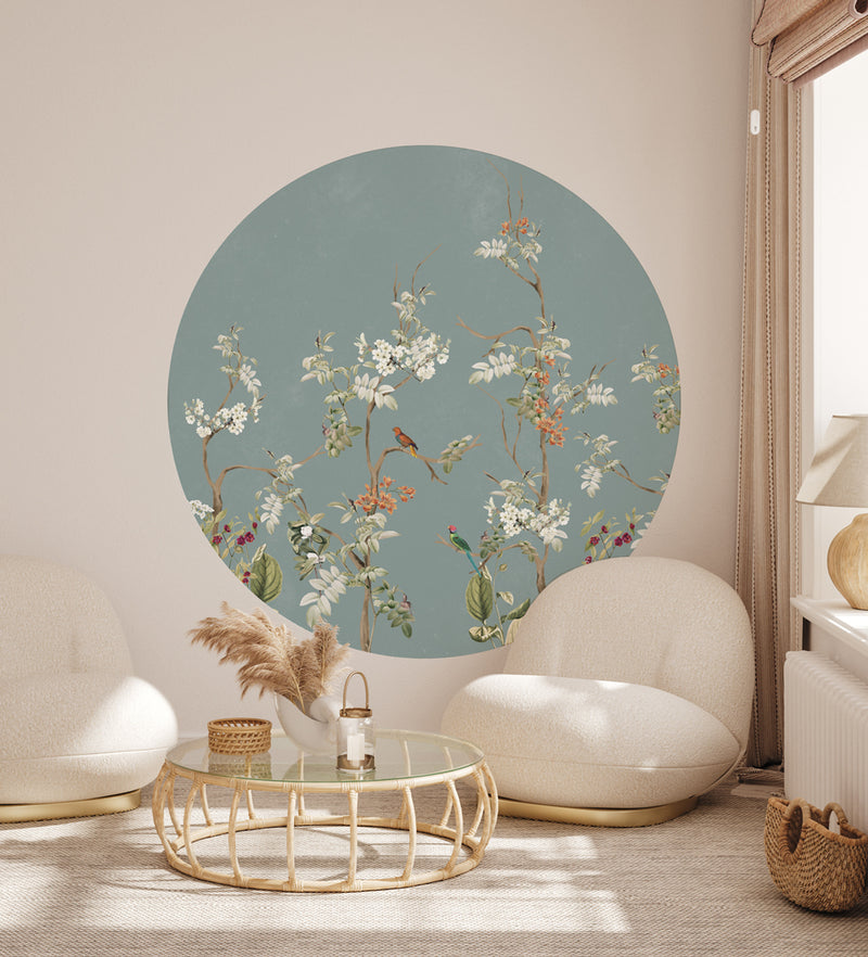 Ronde muurstickers - Lush Eden
