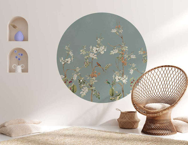 Ronde muurstickers - Lush Eden
