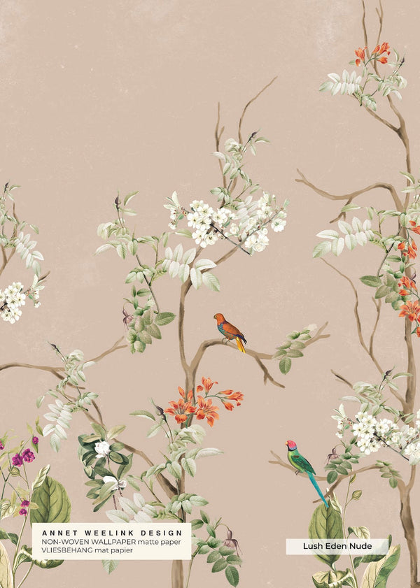 Muestra de papel pintado - Lush Eden