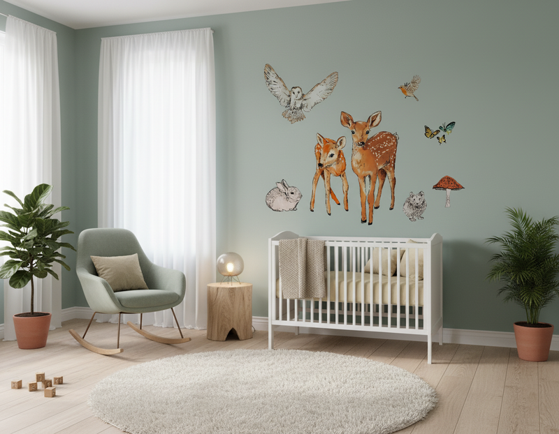 Wall Decal Set - Magical Forest
