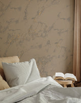 Gold Behang - Marly Marble