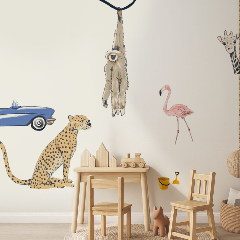 Wall Decal Set - Miami Beach