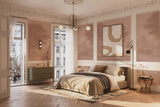 Wallpaper Misty Dreamwood Soft Terra - 500cm width x 280cm height - mat papier - second chance - opened packaging