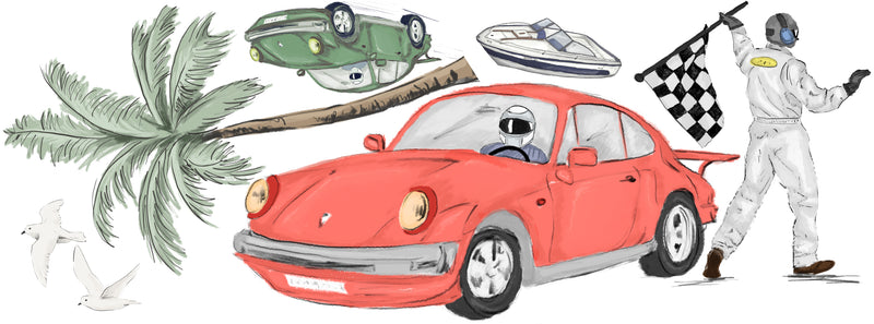 Wall Decal Set - Monaco