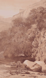Peel and Stick Arch Wallpaper Decal - Mountain Peaks