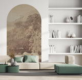 Peel and Stick Arch Wallpaper Decal - Mountain Peaks