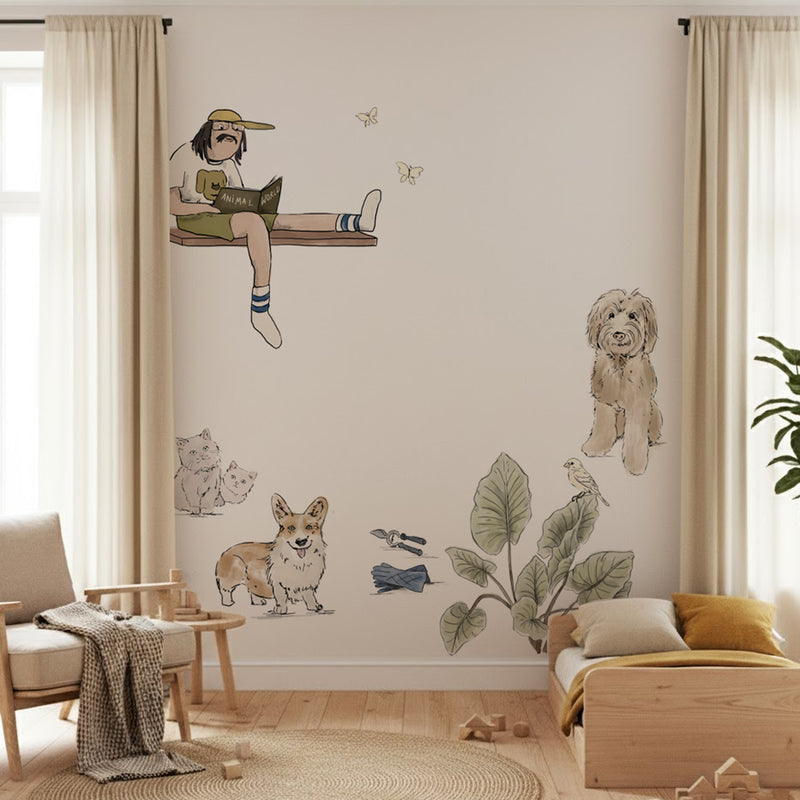 Wall Decal Set - Pet's Picnic