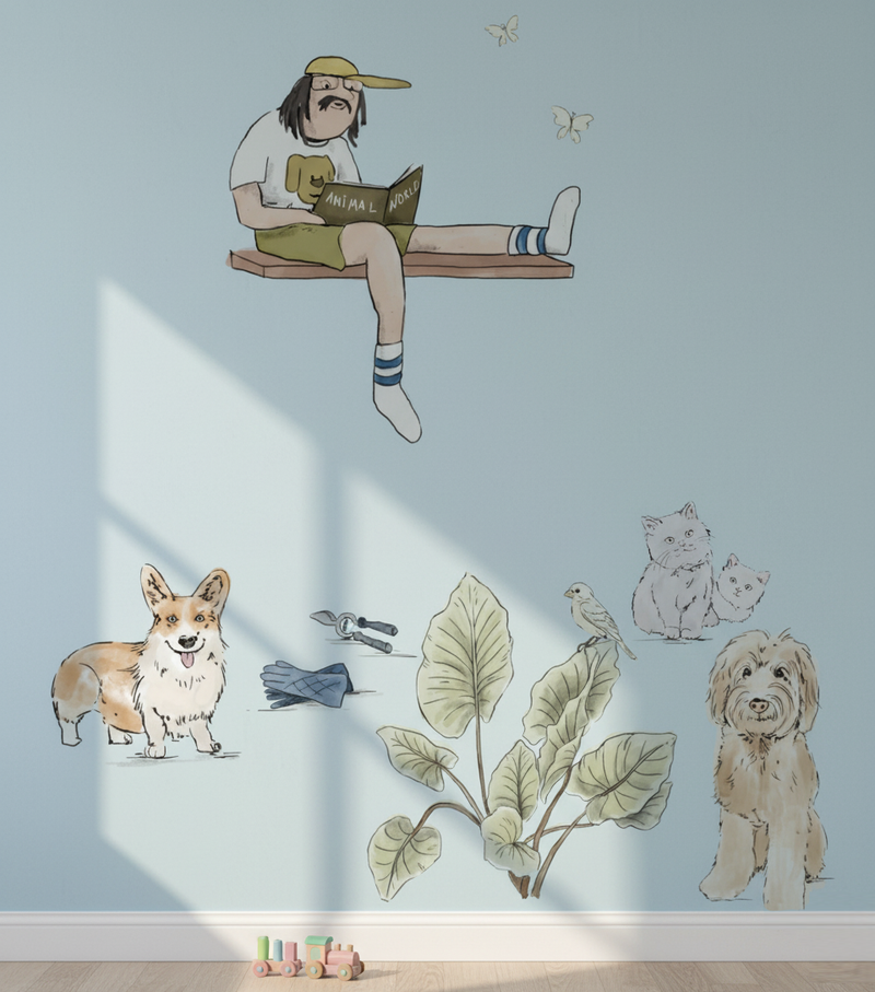 Wall Decal Set - Pet's Picnic