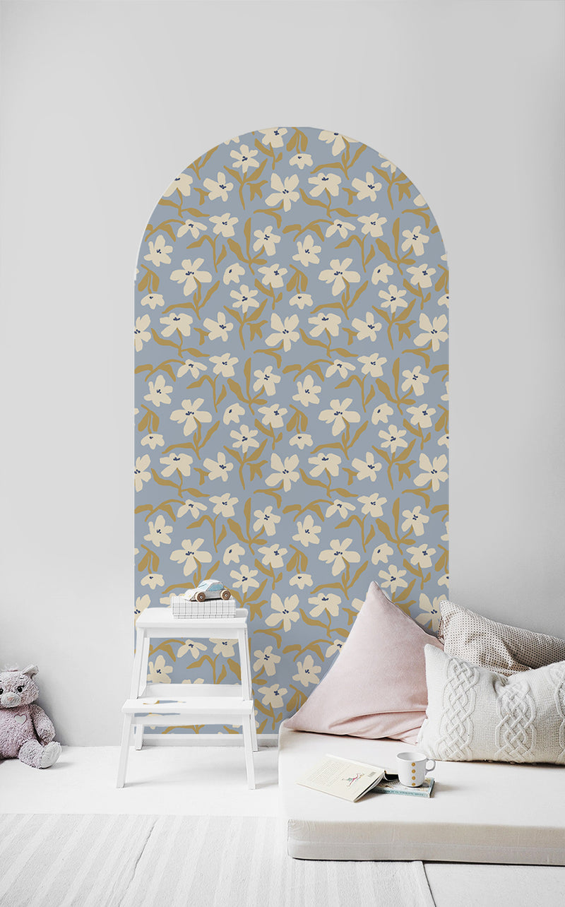 Peel and Stick Arch Wallpaper Decal - Petal Pop