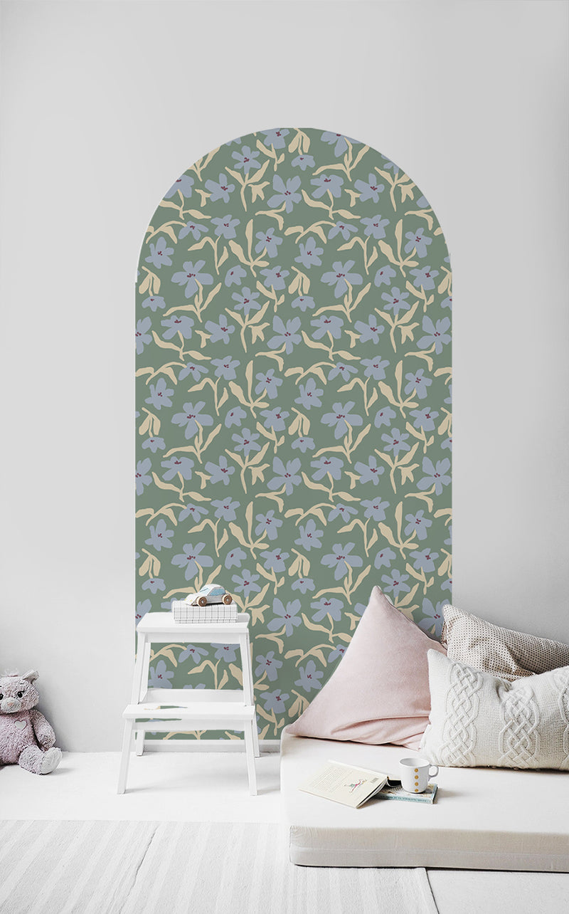 Peel and Stick Arch Wallpaper Decal - Petal Pop