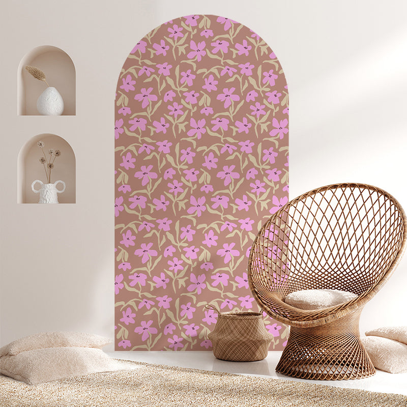 Peel and Stick Arch Wallpaper Decal - Petal Pop