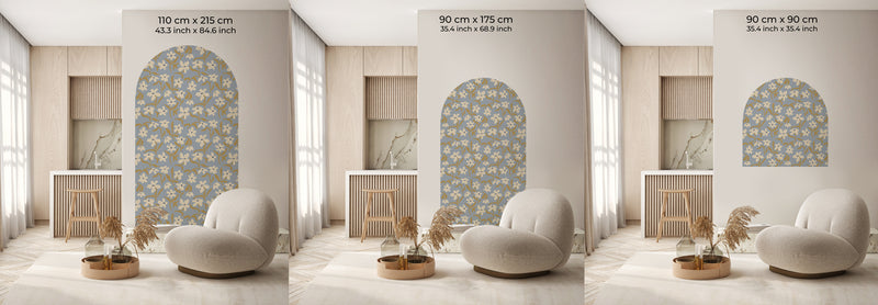 Peel and Stick Arch Wallpaper Decal - Petal Pop
