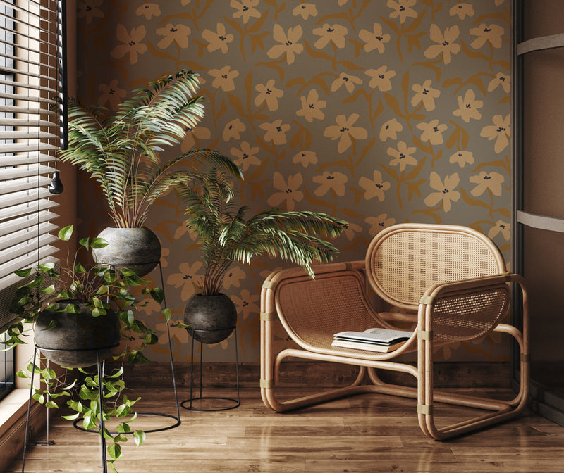 Wallpaper on roll - Petal Pop