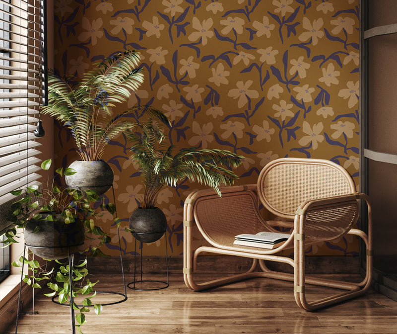 Wallpaper on roll - Petal Pop