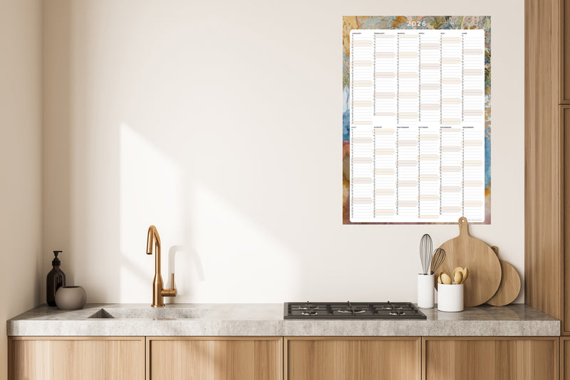 Yearly Planner 2026 - Radiant Landscape