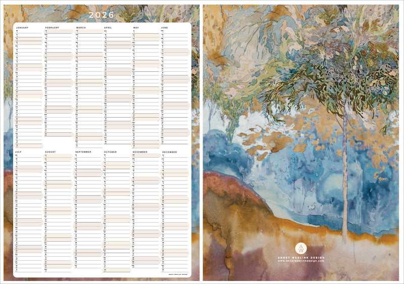 Yearly Planner 2026 - Radiant Landscape