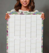 Jahresplaner 2027 - Flower Field Mint