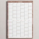 Yearly Planner 2027 - Woven Woodlands Soft Terra