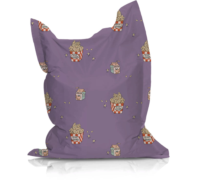 Pouf - Popcorn Purple