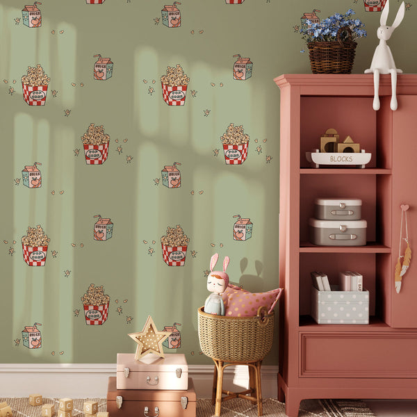 Muestra de papel pintado - Popcorn