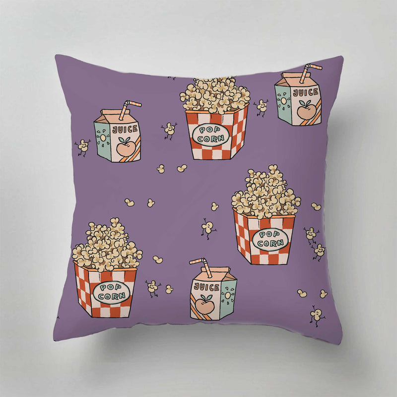 Indoor Pillow - Popcorn Purple
