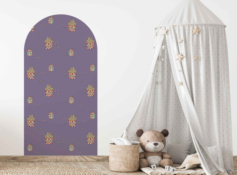 Peel and Stick Arch Behang Decal - Popcorn