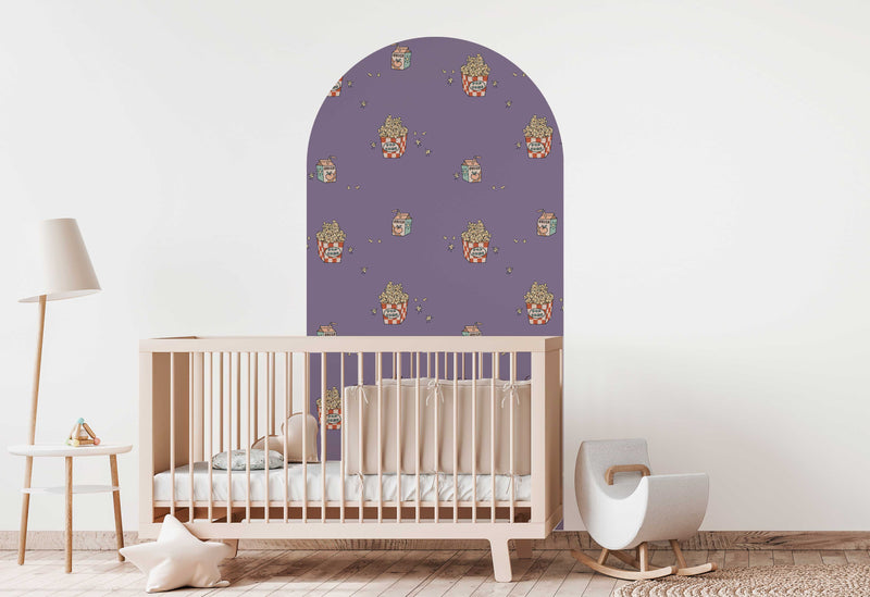 Peel and Stick Arch Behang Decal - Popcorn