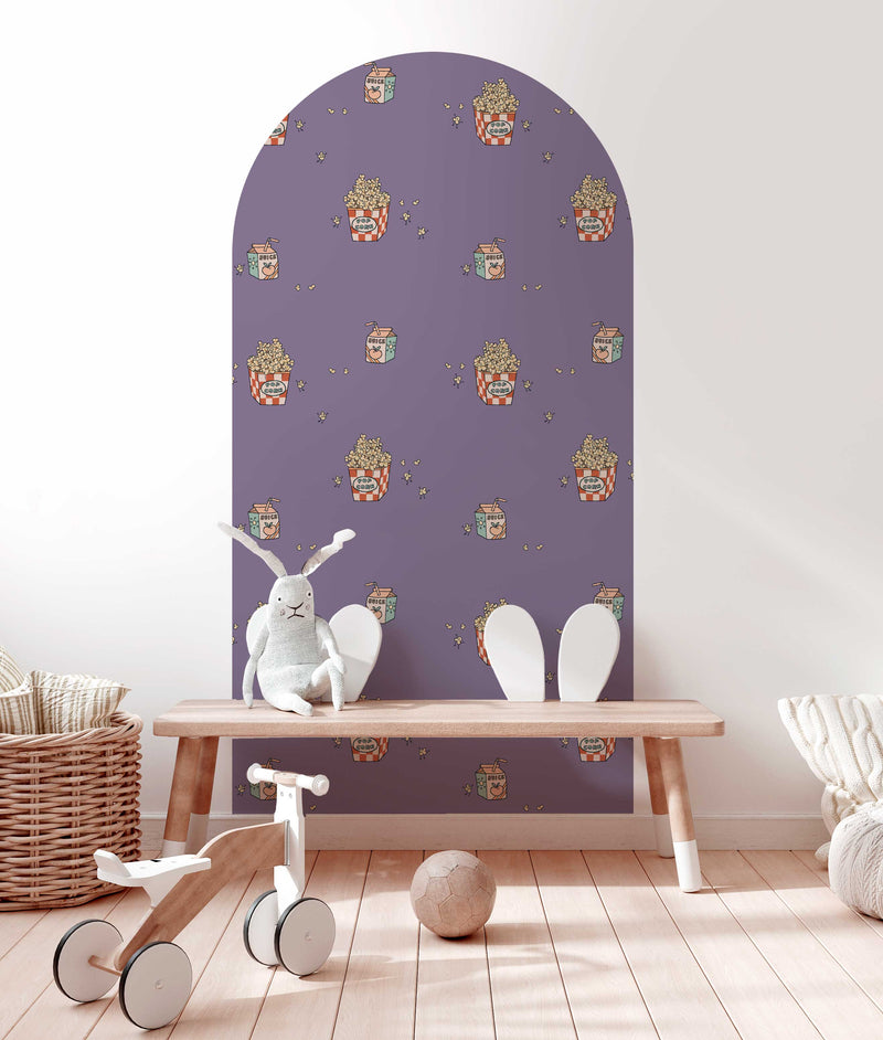 Peel and stick Arch Wallpaper Decal - Popcorn