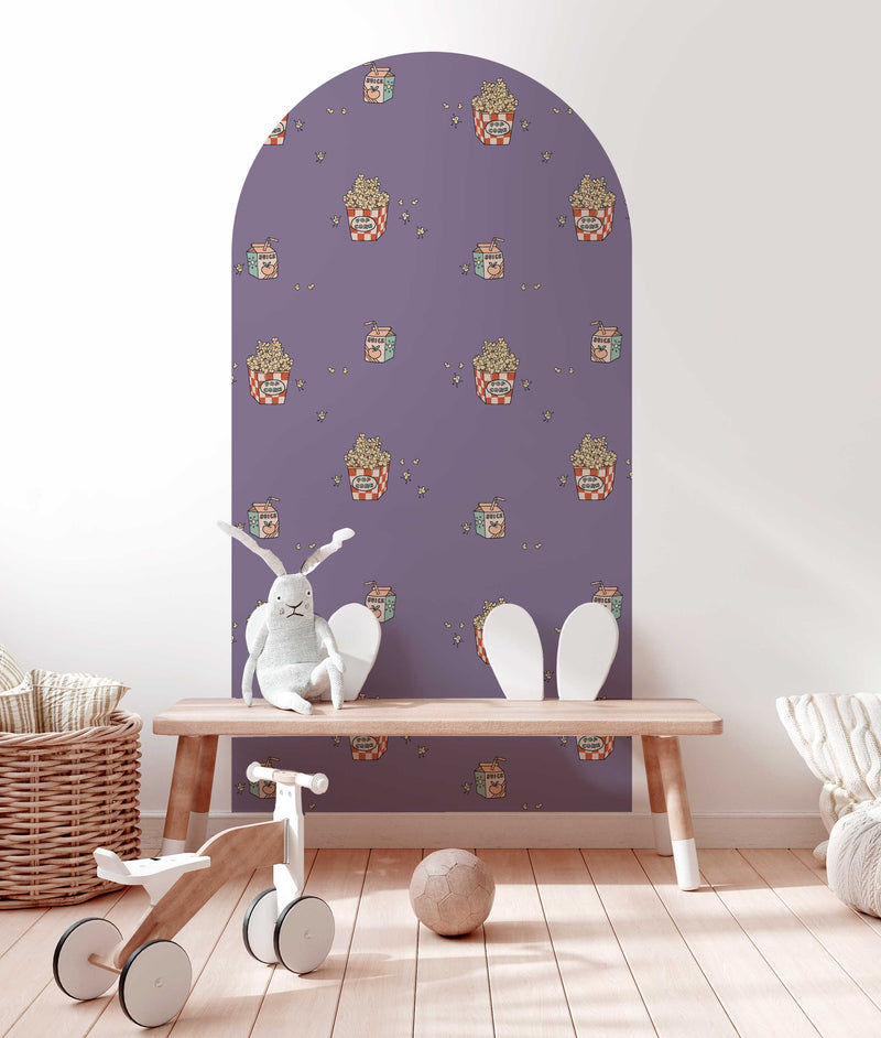 Peel and Stick Arch Behang Decal - Popcorn