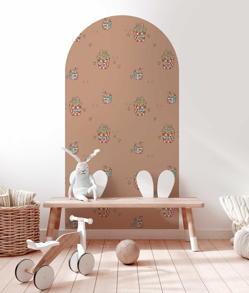 Peel and Stick Arch Behang Decal - Popcorn