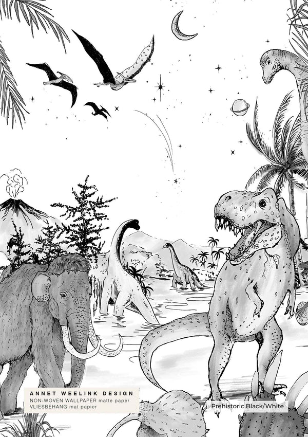 Muestra de papel pintado - Prehistoric
