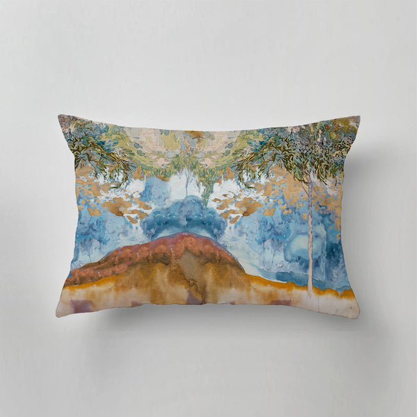 Soft decorative cushion made in the Netherlands from Spanish fabric