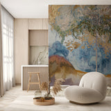 Gold Behang - Radiant Landscape