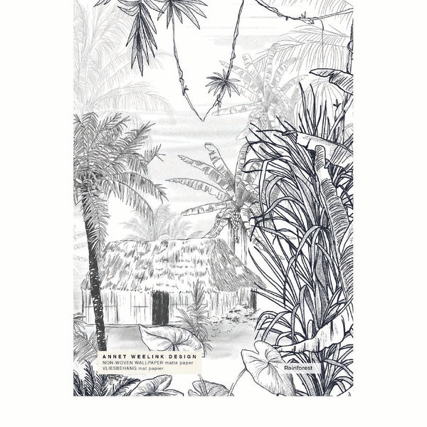 Muestra de papel pintado - Rainforest