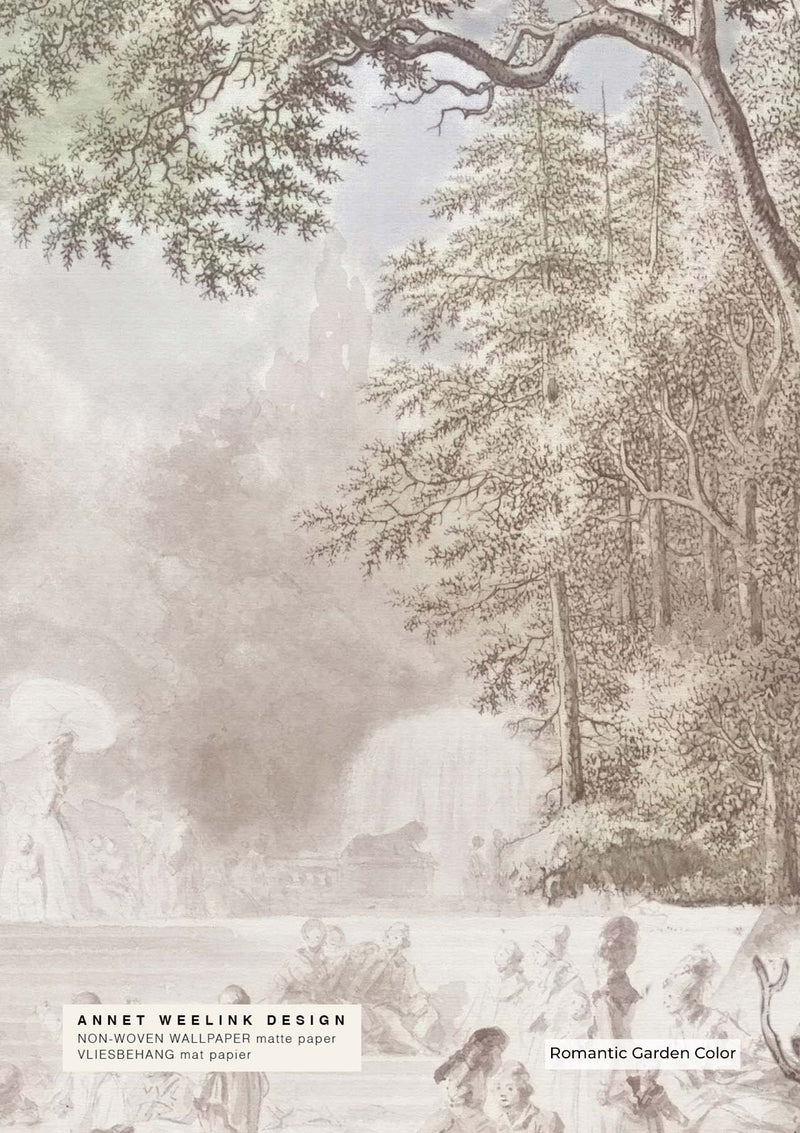 Wallpaper Sample - Romantic Garden