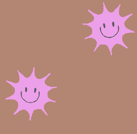 Wallpaper on roll - Sunny Terra/Pink