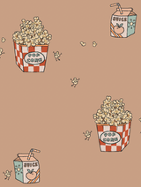 Wallpaper on roll - Popcorn Soft Terra