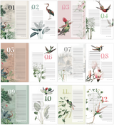 Calendario Compleanni - SCENIC LANDSCAPE - A4 - Perpetuo