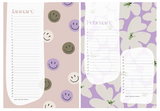 Calendario Compleanni - Happy Vibes - A4 - Perpetuo