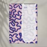 Calendario Compleanni - Happy Vibes - A4 - Perpetuo