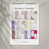 Calendario Compleanni - Happy Vibes - A4 - Perpetuo
