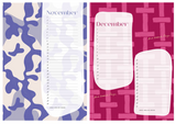 Calendario Compleanni - Happy Vibes - A4 - Perpetuo