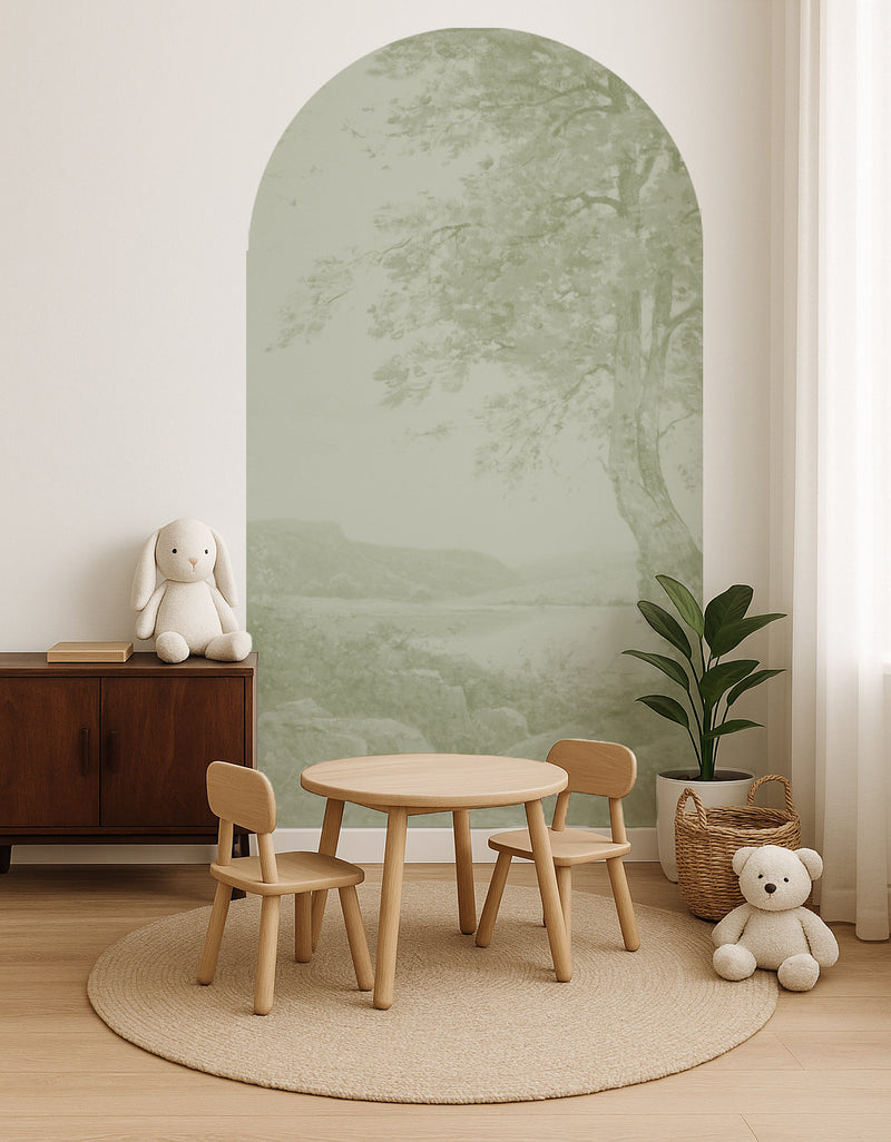 Peel and Stick Arch Wallpaper Decal - Serene Glade
