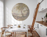 Round Wall Sticker - Serene Glade