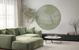 Round Wall Sticker - Serene Glade