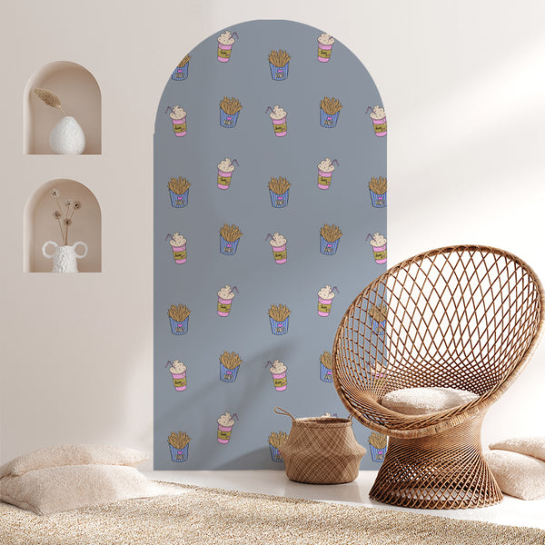 Peel and Stick Arch Wallpaper Decal - Shakey Fries
