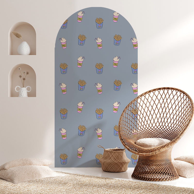 Peel and Stick Arch Wallpaper Decal - Shakey Fries