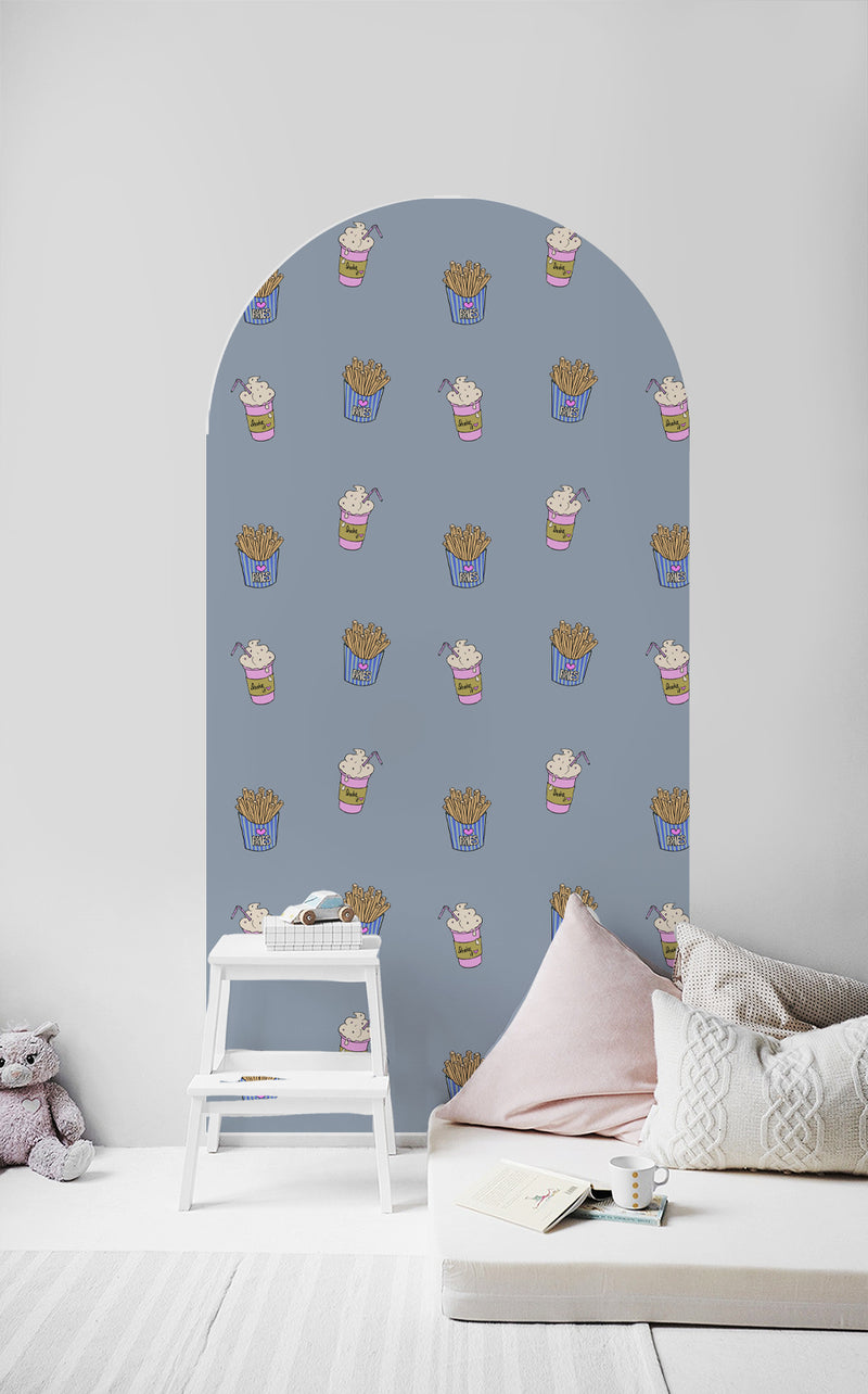 Peel and Stick Arch Wallpaper Decal - Shakey Fries