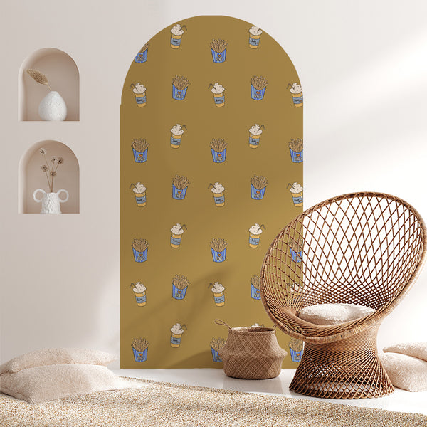 Peel and Stick Arch Wallpaper Decal - Shakey Fries