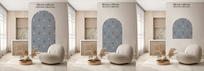 Peel and Stick Arch Wallpaper Decal - Shakey Fries